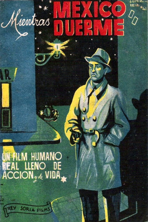 Movie poster for Mientras México duerme (1938)