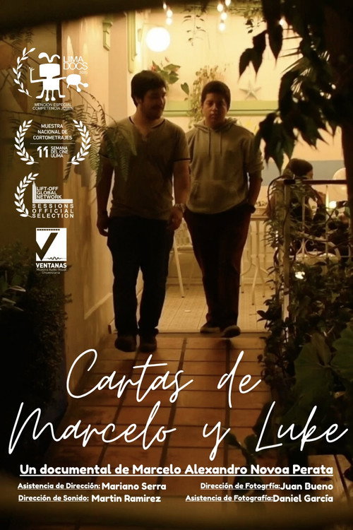Movie poster for Cartas de Marcelo y Luke (2024)