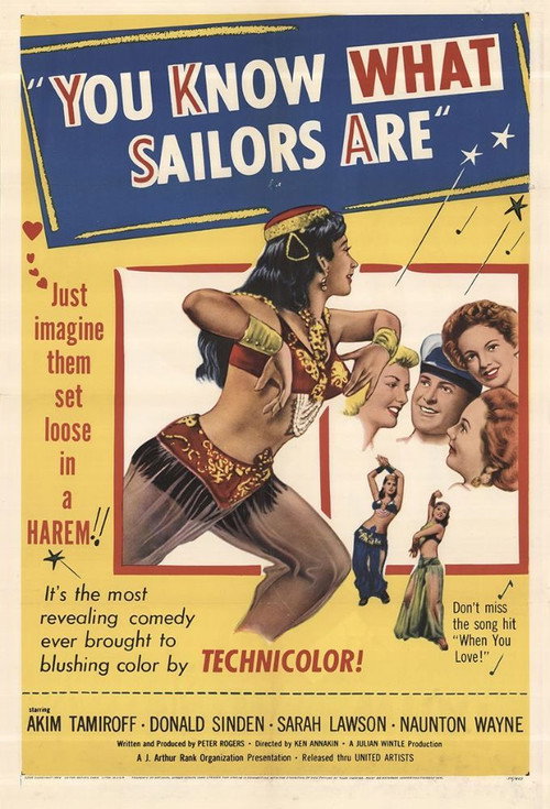 Movie poster for You Know What Sailors Are (1954)