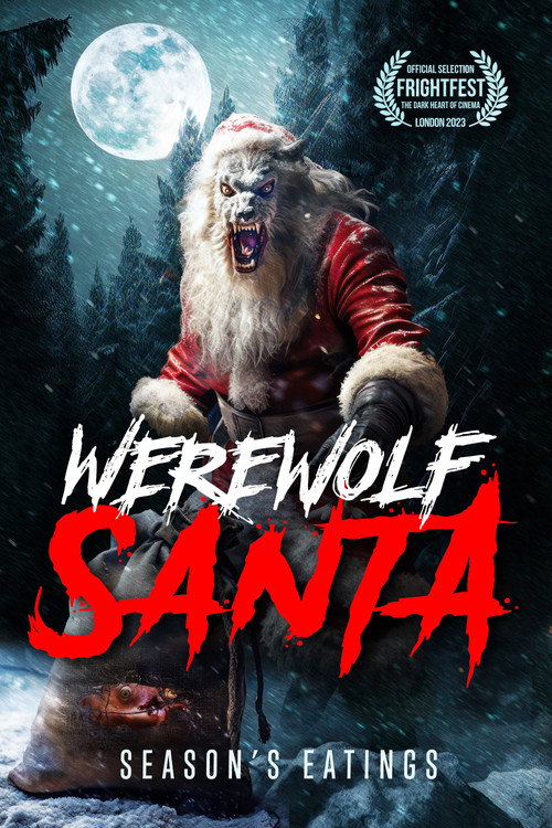 Movie poster for Werewolf Santa (2023)