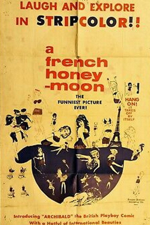 Movie poster for A French Honeymoon (1964)