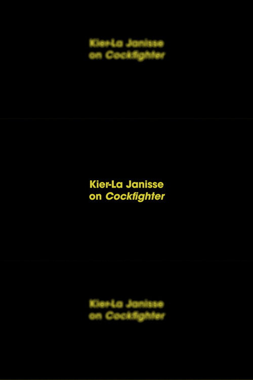 Movie poster for Kier-La Janisse on Cockfighter (2024)
