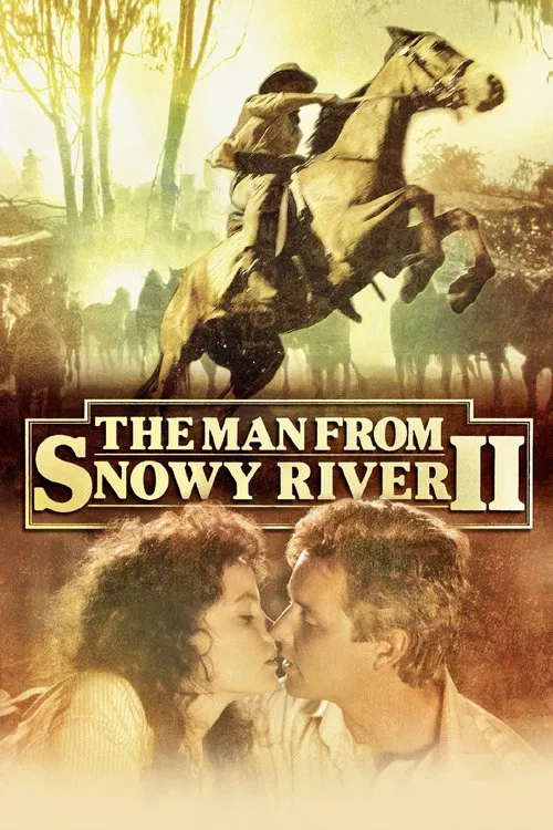 Movie poster for The Man From Snowy River II (1988)
