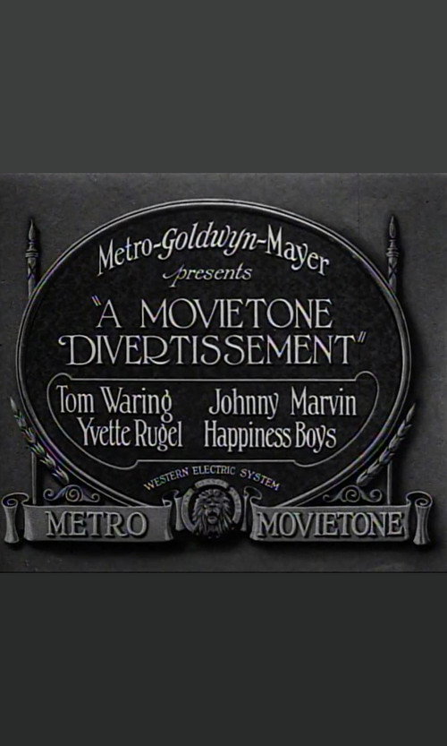 Movie poster for A Movietone Divertissement (1930)