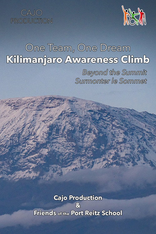 Movie poster for One Team One Dream - Kilimanjaro Awareness Climb