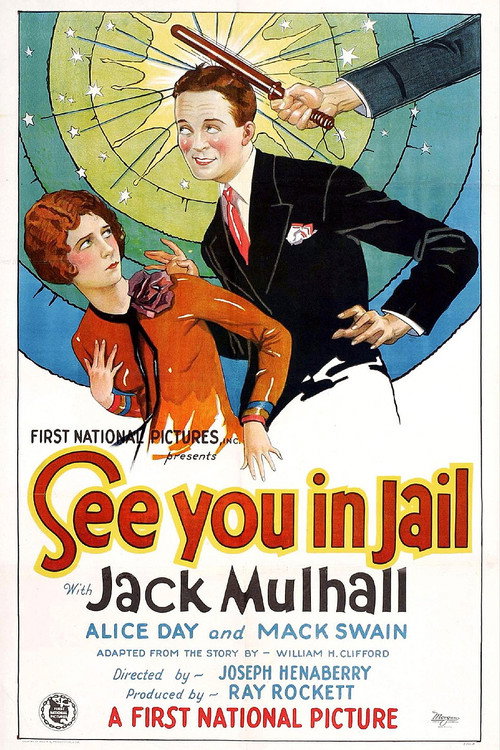 Movie poster for See You in Jail (1927)