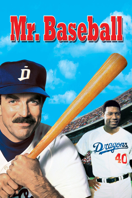 Movie poster for Mr. Baseball (1992)