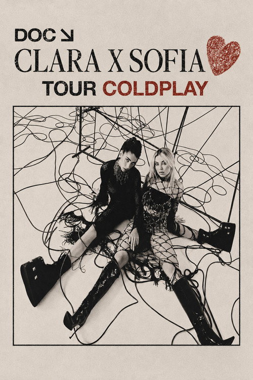 Movie poster for DOC Clara x Sofia - Tour Coldplay (2023)
