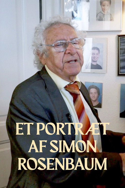 Et portræt af Simon Rosenbaum poster