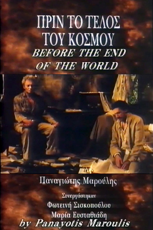 Movie poster for Before the End of the World (1996)