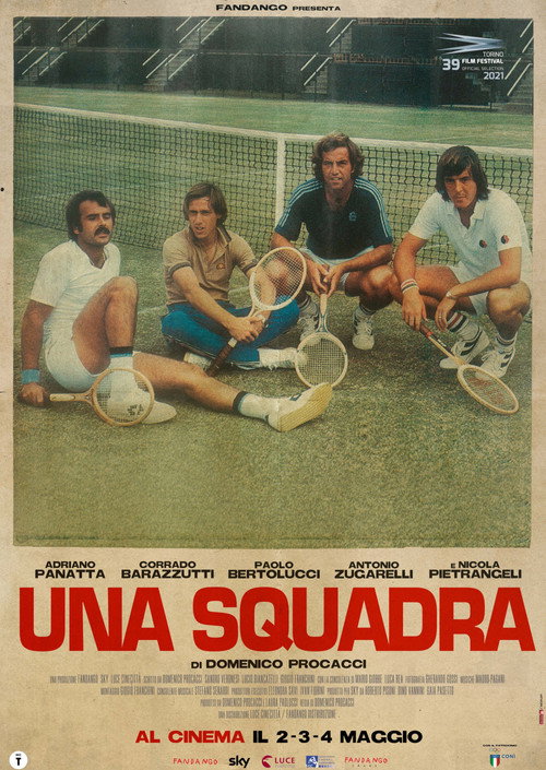 Movie poster for Una squadra (2022)