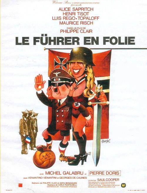 Movie poster for The Fuhrer Runs Amok (1974)