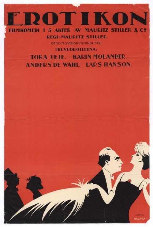 Movie poster for Erotikon (1920)