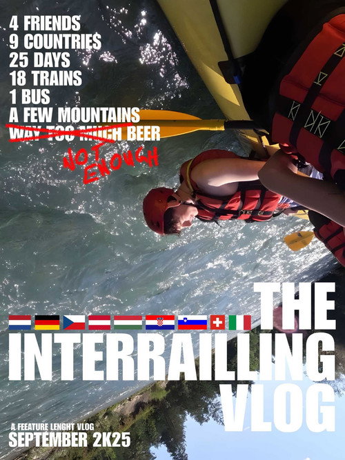 Movie poster for The Interrailing Vlog (2025)