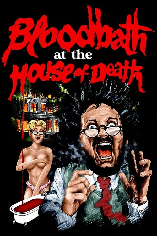 Movie poster for Bloodbath at the House of Death (1984)