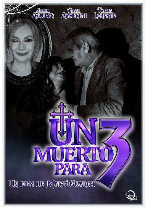 Movie poster for Un muerto para tres (2025)