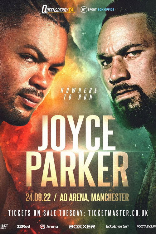 Movie poster for Joe Joyce vs. Joseph Parker (2022)