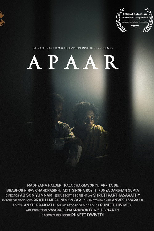 Movie poster for Apaar (2022)