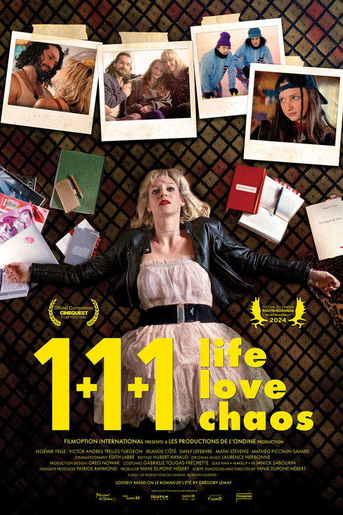 Movie poster for 1+1+1 Life, Love, Chaos (2025)