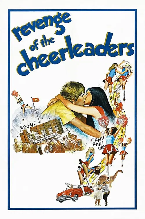 Movie poster for Revenge of the Cheerleaders (1976)