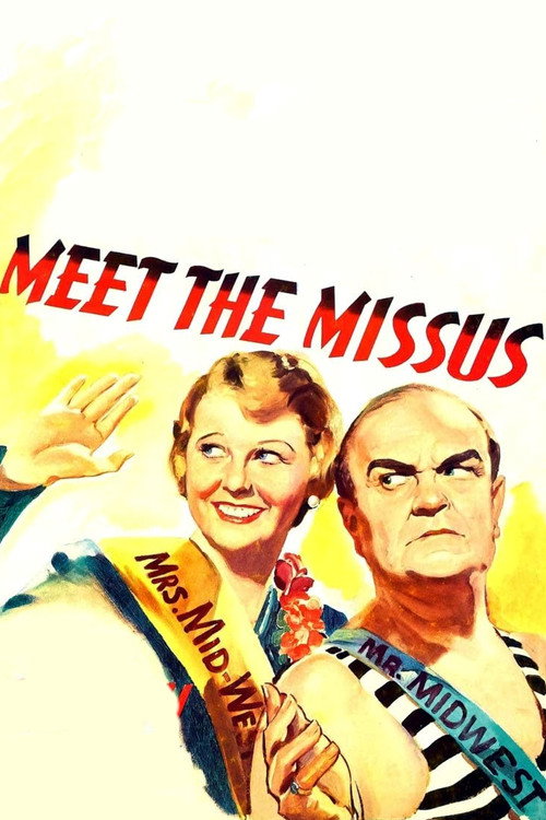 Movie poster for Meet the Missus (1937)