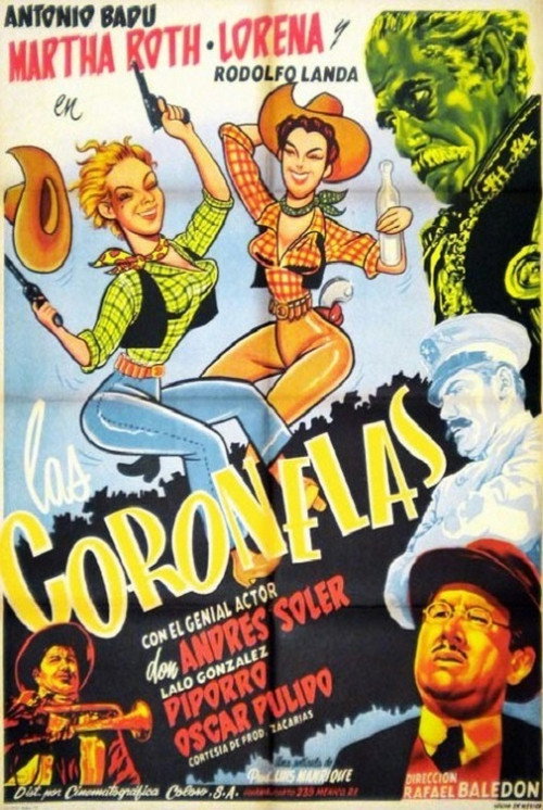 Movie poster for Las coronelas (1959)