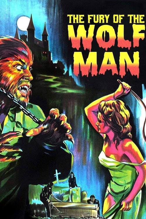 Movie poster for The Fury of the Wolf Man (1972)