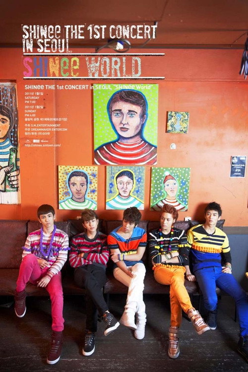 Movie poster for The 1st Concert In Japan "Shinee World" (2012)