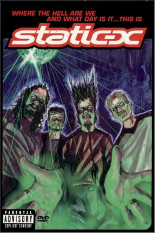 Movie poster for Where the Hell Are We and What Day Is It... This Is Static-X (2001)