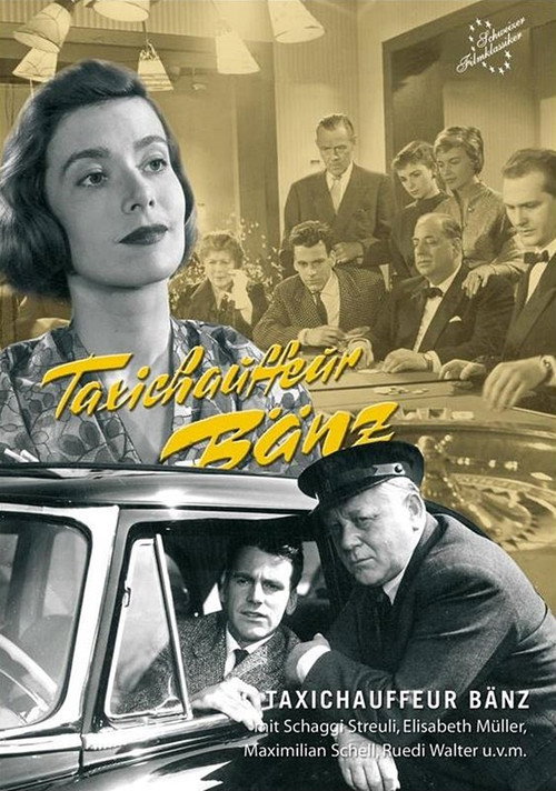 Movie poster for Taxichauffeur Bänz (1957)