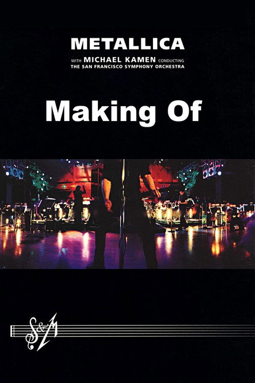 Movie poster for Metallica: Making of S&M (1999)