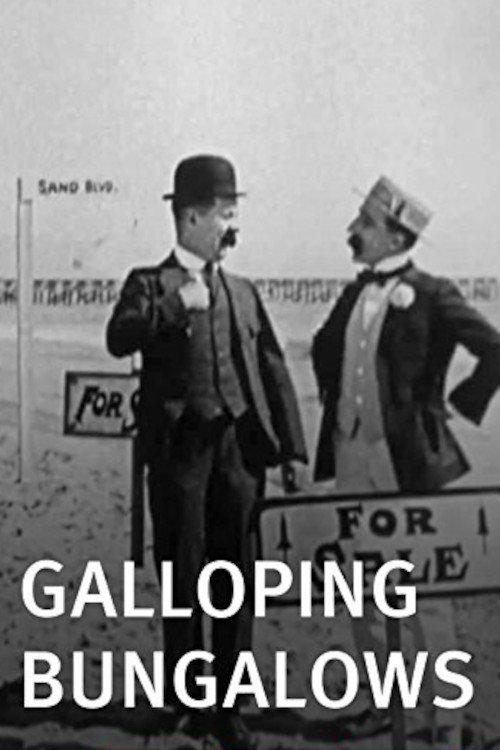 Movie poster for Galloping Bungalows (1924)