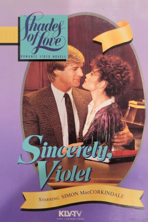 Movie poster for Shades of Love: Sincerely, Violet (1987)