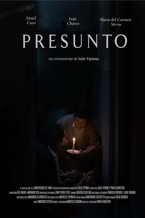 Movie poster for Presunto (2023)
