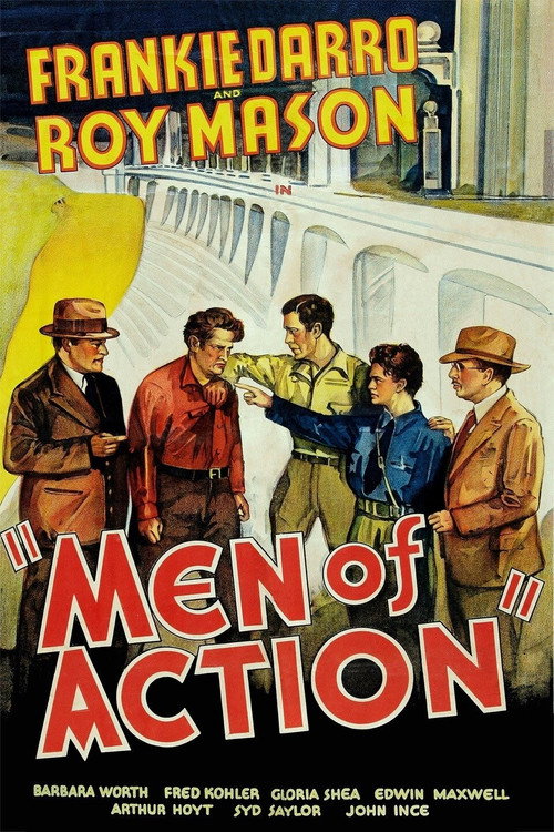 Movie poster for Men of Action (1935)