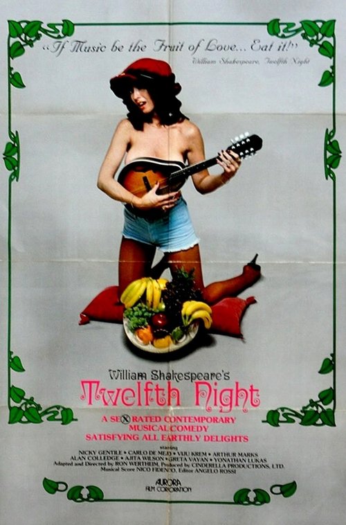 Movie poster for William Shakespeare's Twelfth Night (1979)