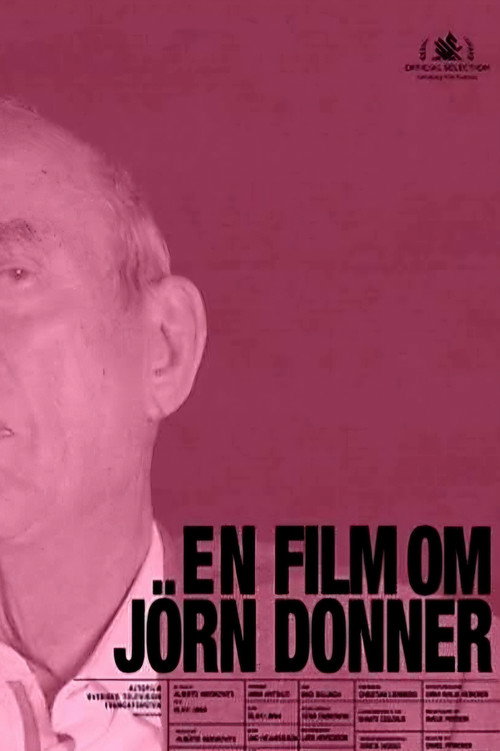 Movie poster for En film om Jörn Donner (2019)