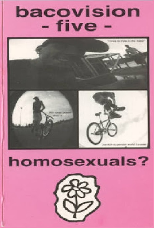 Movie poster for Bacovision Five: Homosexuals?