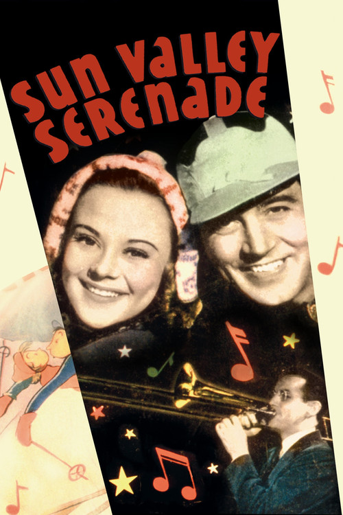 Movie poster for Sun Valley Serenade (1941)