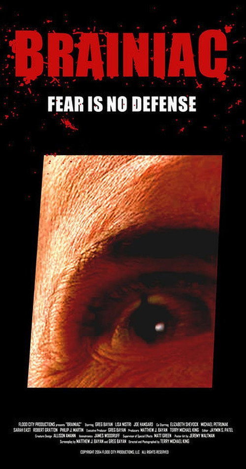 Movie poster for Brainiac (2004)