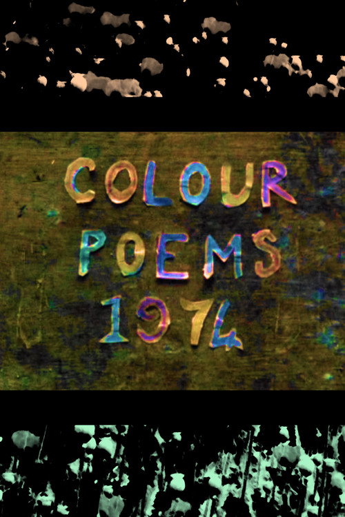 Movie poster for Colour Poems (1974)