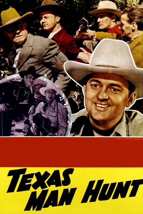 Movie poster for Texas Man Hunt (1942)