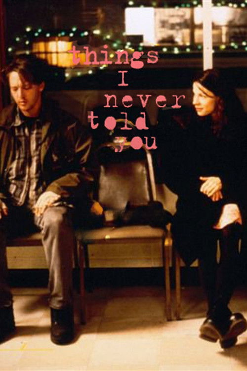 Movie poster for Things I Never Told You (1996)