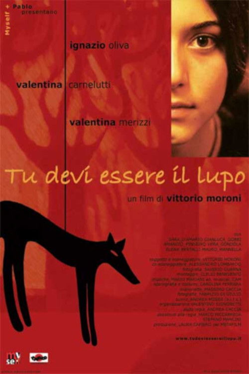 Movie poster for Tu devi essere il lupo (2005)