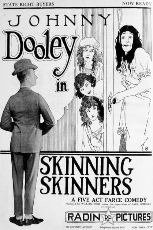 Movie poster for Skinning Skinners (1921)