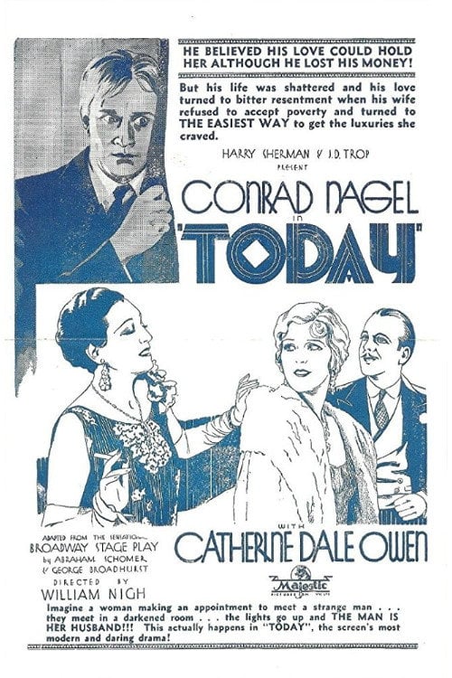 Movie poster for Today (1930)