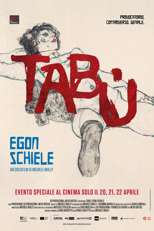 Movie poster for Tabù - Egon Schiele (2026)