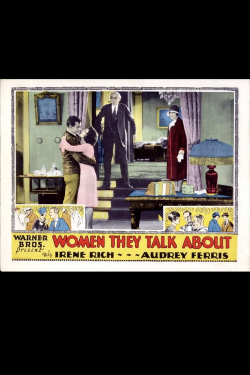 Movie poster for Women They Talk About (1928)