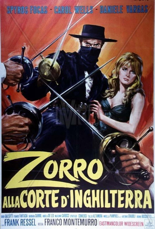 Movie poster for Zorro in the Court of England (1970)
