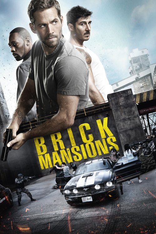 Movie poster for Brick Mansions (2014)
